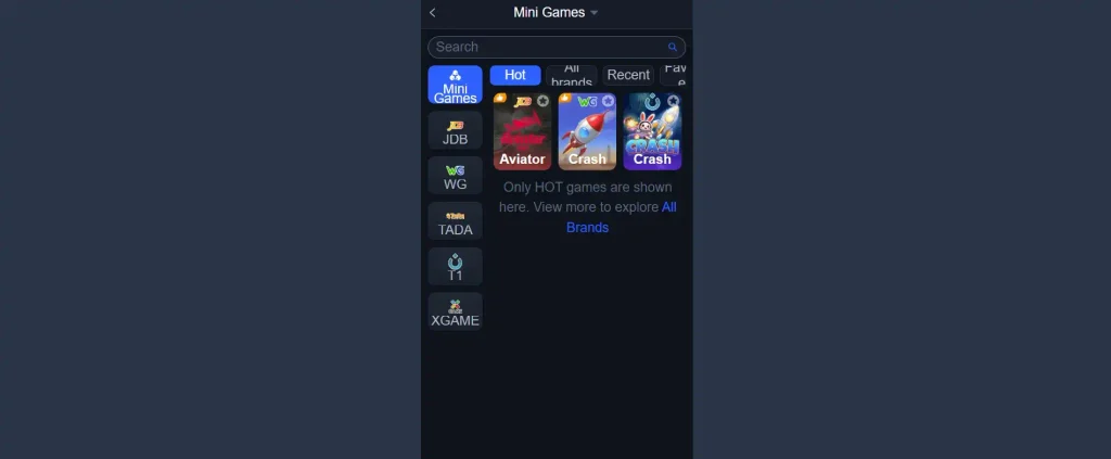 Crash Games