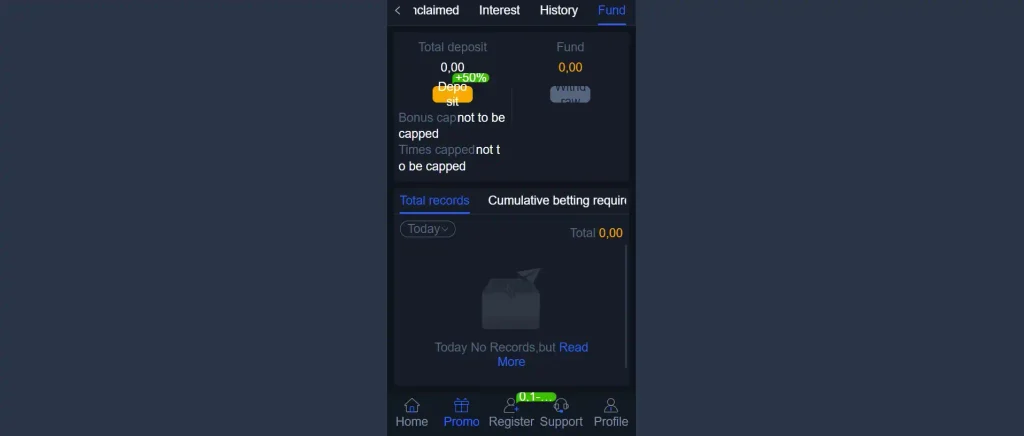 Minimum Deposits, Withdrawal Limits and Fees