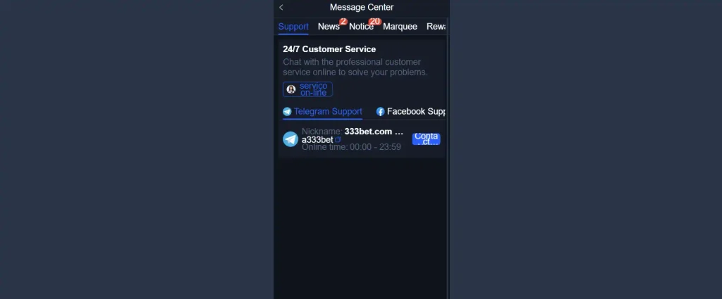 Contact Options, Support Hours and Languages